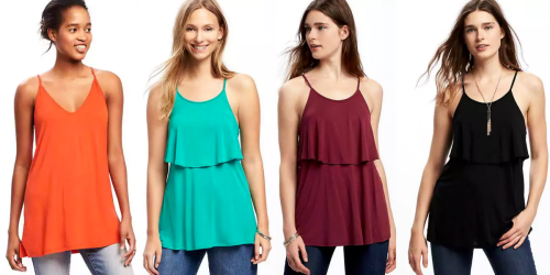 Old Navy: Women’s Tanks Only $2 Each (Today Only) + More