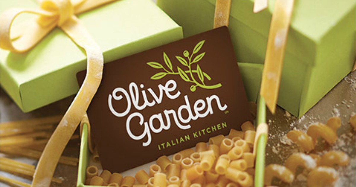 Olive Garden FREE 10 Bonus Gift Card with EVERY 50 Gift Card Purchase