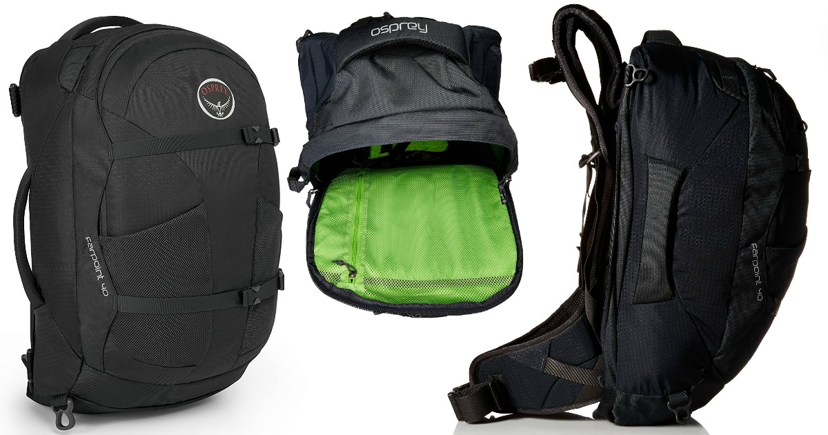 Amazon: Osprey Farpoint 40 Travel Backpack Only $95.03 Shipped