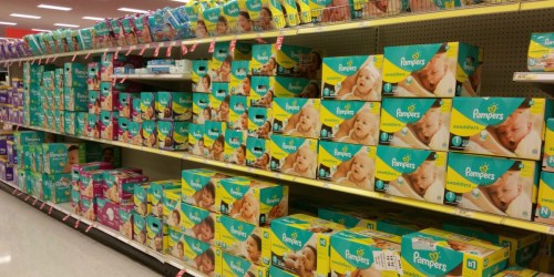 5 NEW $1/1 Pampers Diaper Coupons = Great Deals on Jumbo Packs at Target & RiteAid