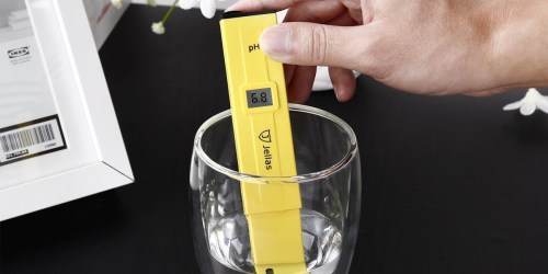 Amazon: Pocket Size PH Meter Only $10.49 (Test Your Water in Pools, Aquariums & More)