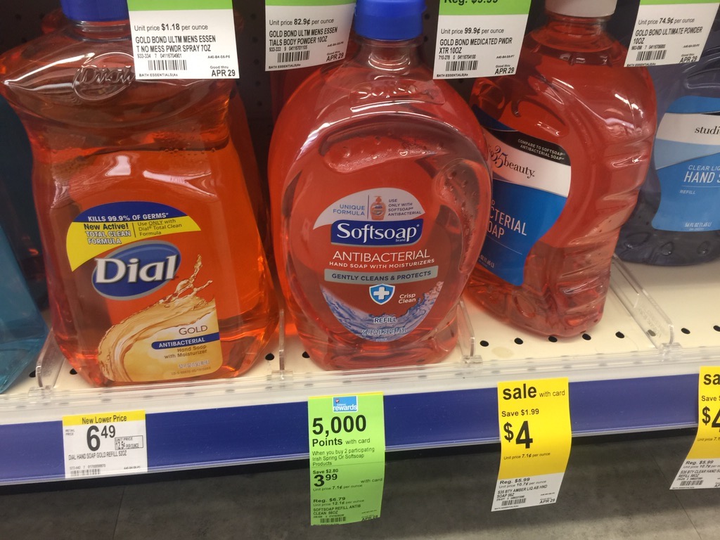 Walgreens: HUGE Softsoap Hand Soap Refill 56 oz Bottle ONLY 74 ...