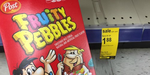Walgreens Shoppers! Score Post Pebbles Cereal for $1.38 Per Box