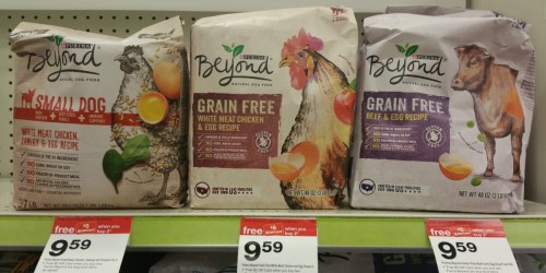 Target Shoppers! Purina Beyond Dry Dog Food 3-Pound Bags Just 18¢ Each + More