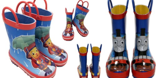 Daniel Tiger & Thomas the Train Toddler Boy Rubber Rain Boots Only $12.50 (Regularly $25)