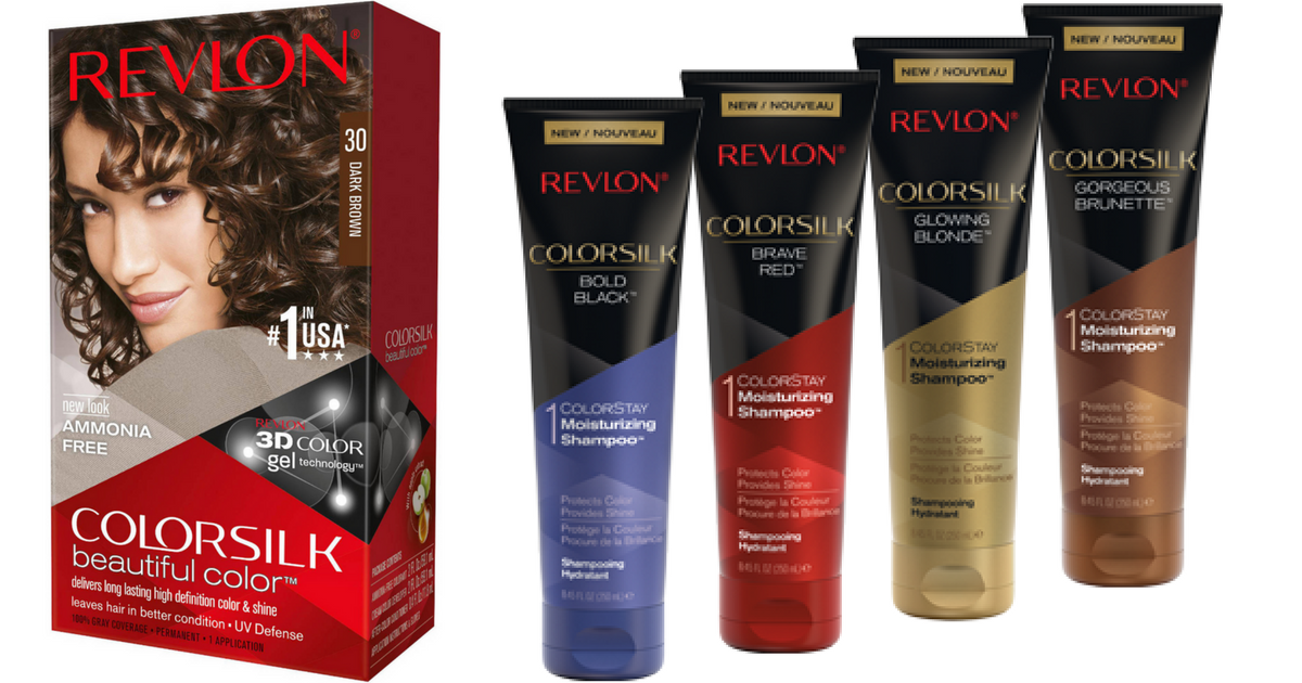 New Buy 1 Revlon Colorsilk Hair Color & Get Revlon Shampoo ...