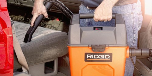 Home Depot: Ridgid Portable Pro Wet Dry Vac Only $34.97 (Regularly $59) & More