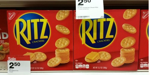 Target: Ritz Crackers Just $1 Per Box