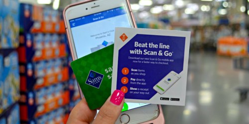 Sam’s Club Scan & Go App: Scan Items While Shopping, Pay Via App & Skip the Checkout Lanes