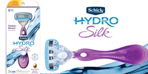 Amazon: Schick Hydro Silk Razor w/ 2 Blade Refills Only $4.52 Shipped