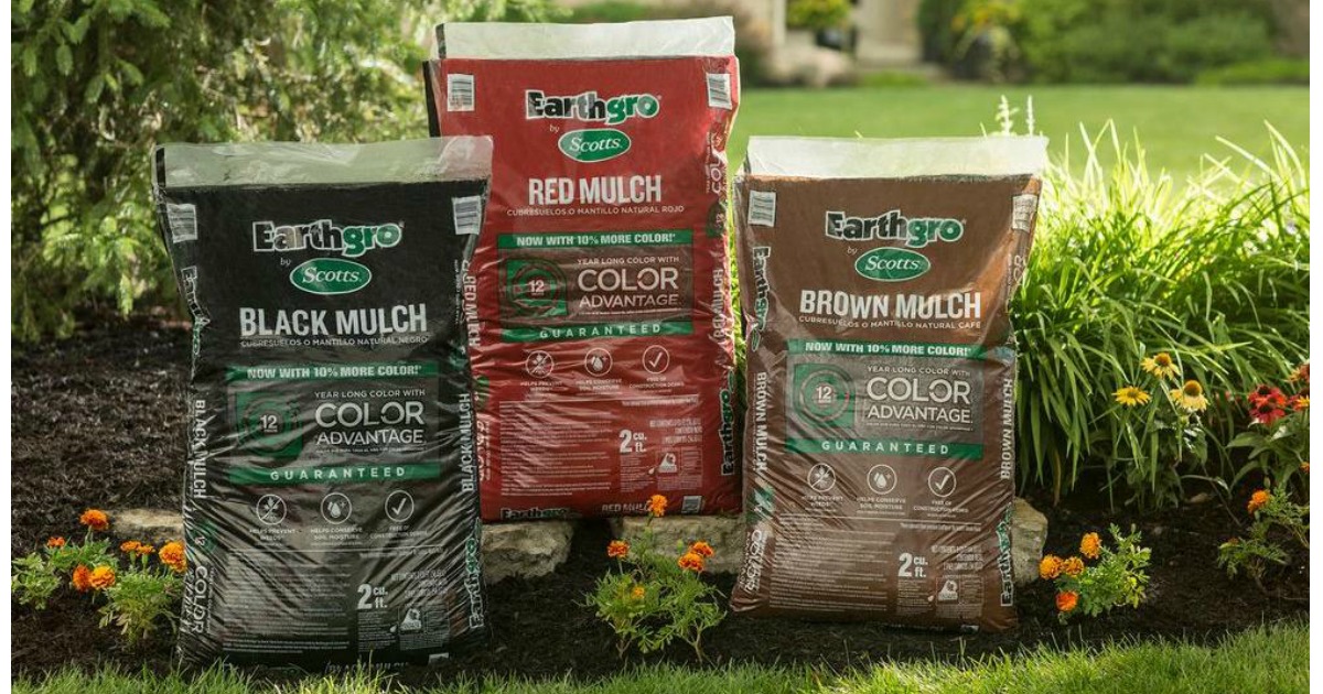 Scotts Earthgro Bagged Wood Mulch Only $2 at Home Depot (Starts April 18th)