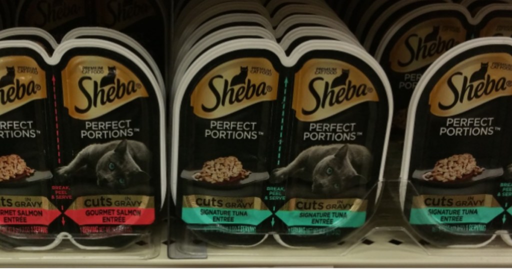 Sheba Perfect Portions on shelf