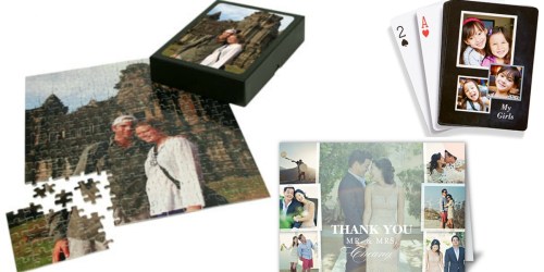 Shutterfly: FREE Personalized Gift – Just Pay Shipping (Cards, Puzzle, Playing Cards or Notebook)