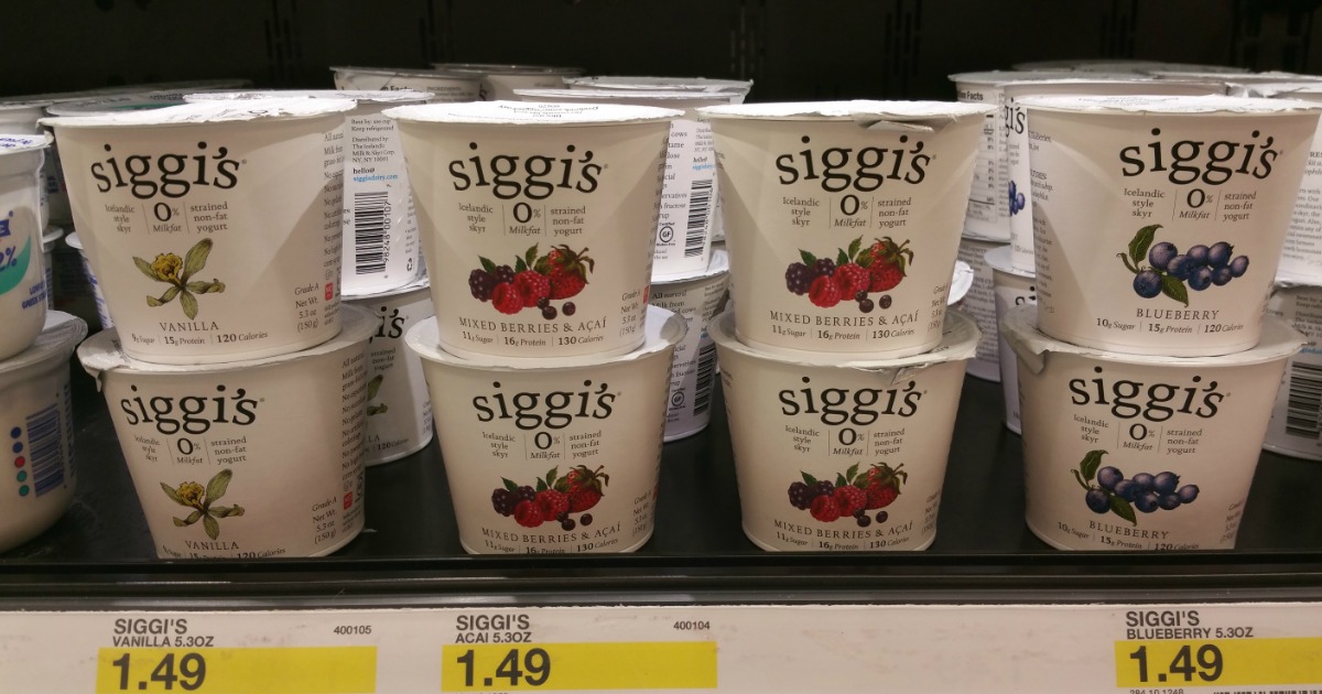 Target: Siggi's Icelandic Yogurt Only 62¢ Per Cup