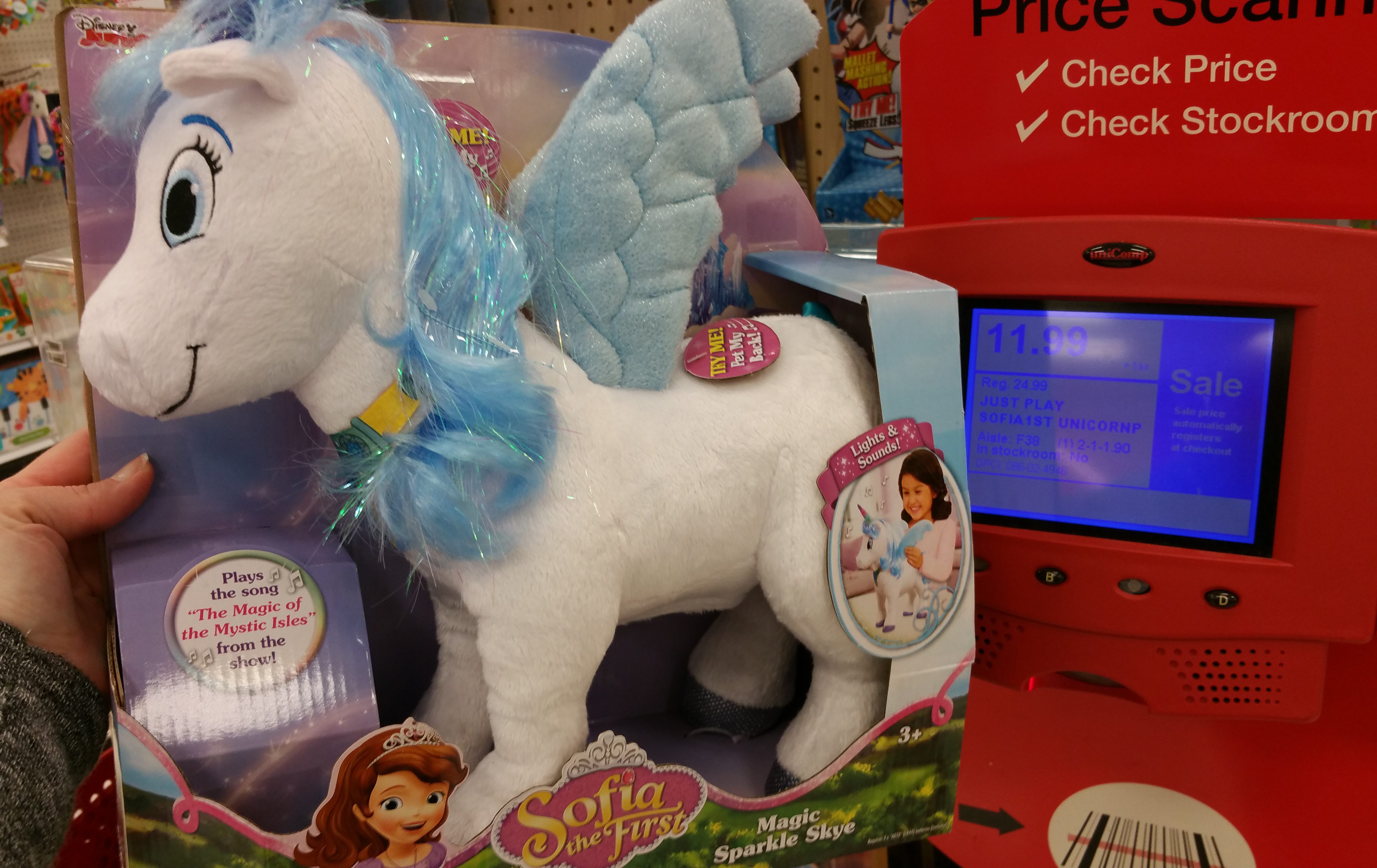 sofia the first magic sparkle skye unicorn