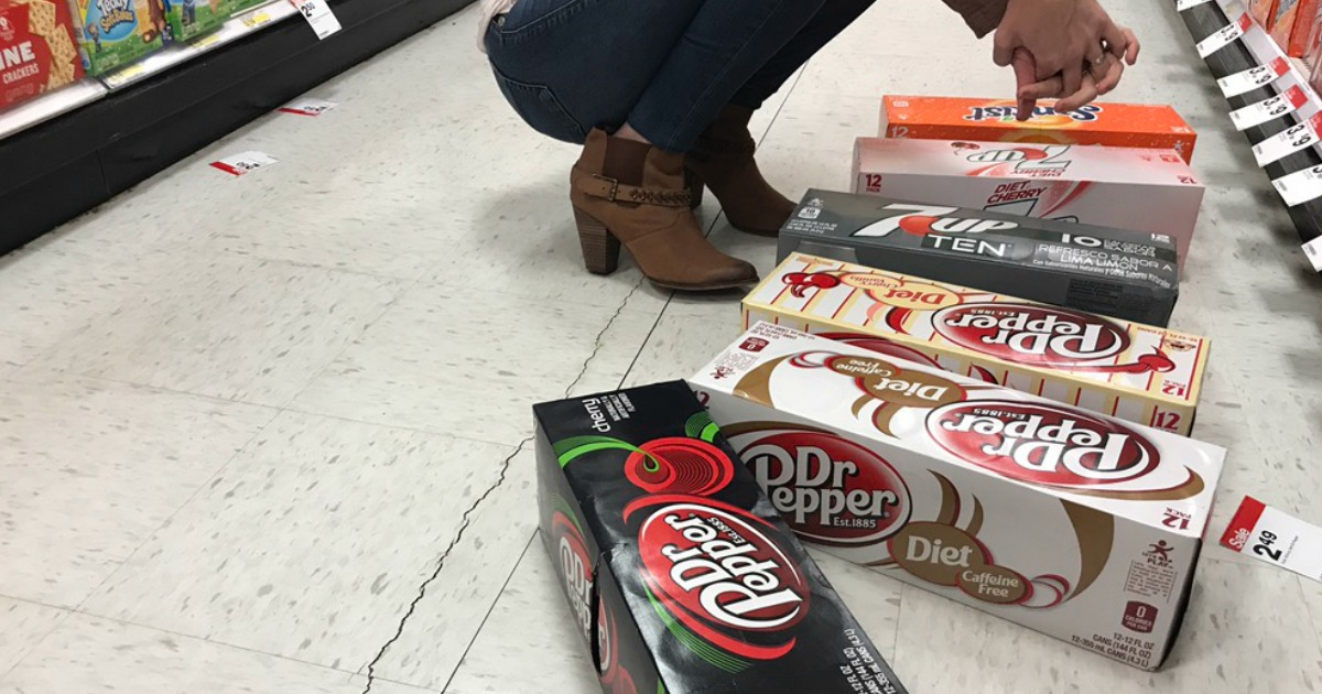 Target SIX Soda 12Packs ONLY 13 (Just 2.16 Per Pack) Dr. Pepper