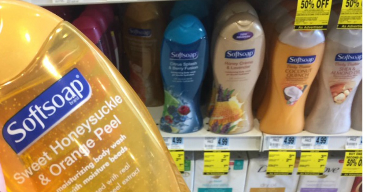 Rite Aid Softsoap Body Wash Only 1.24