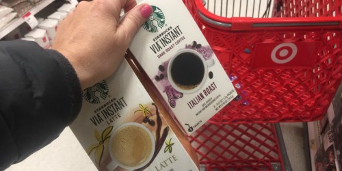 Target Shoppers! Score 50% Off Starbucks Via Instant Coffee – Today Only