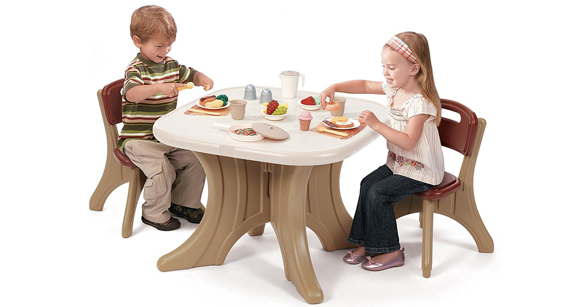 Step2 Traditions Table Chairs Set Only 40 Shipped Regularly 89 99   Step Two Table Chairs 