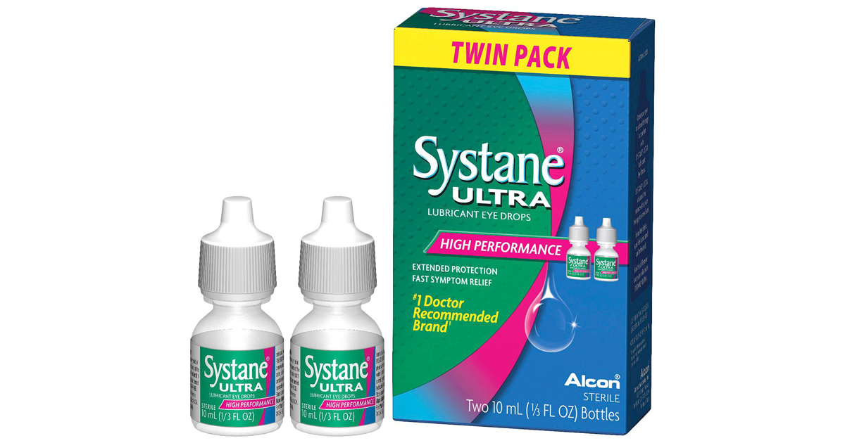 Amazon Prime 2 Pack Systane Ultra Lubricant Eye Drops 10 Shipped