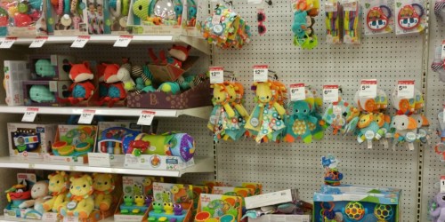 Target: Buy 1 Get 1 50% Off Baby Toys + Extra 10% Off (In-Store & Online)