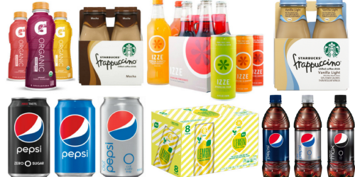 Target: $5 Off $20 Pepsi Products Coupon (Starting 4/30) = Big Savings on Starbucks & More