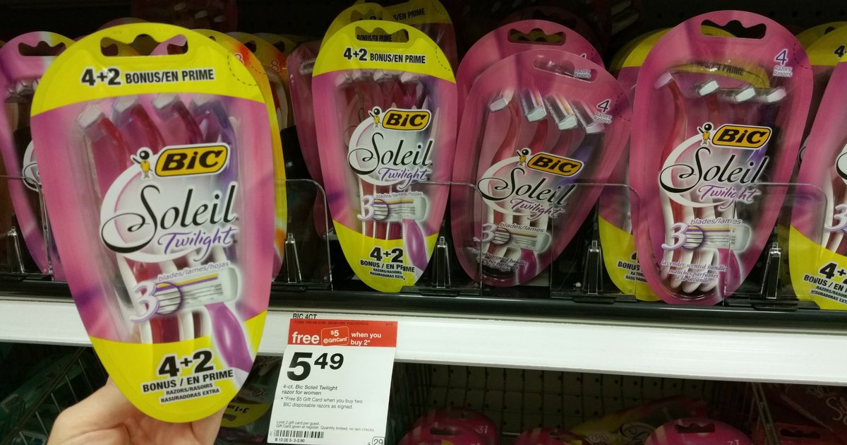 Target Better than FREE BIC Disposable Razors (Today ONLY) & More