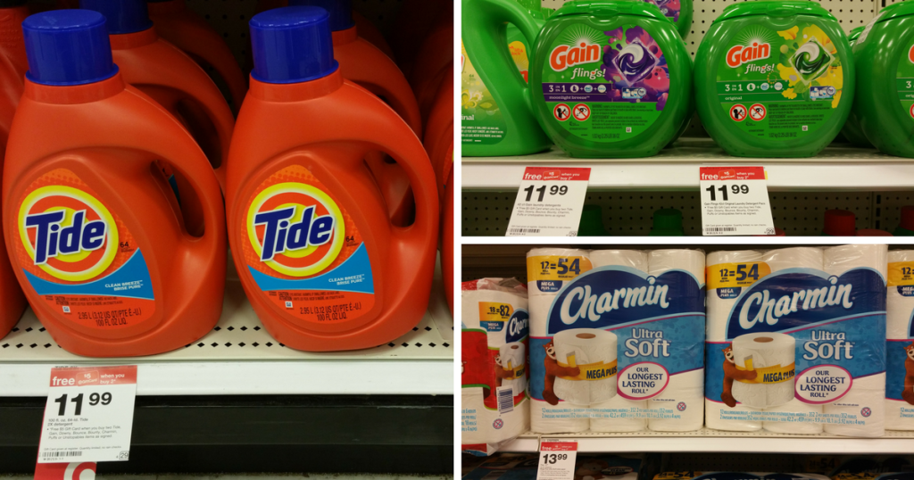 Laundry Products and Paper Products at Target