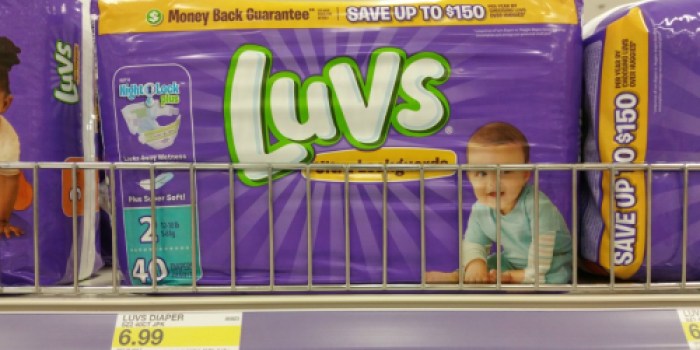 High Value $2/1 Luvs Diapers Coupon = Jumbo Packs Only $4.99 at Target or Walmart