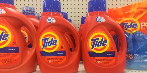 NEW $2/1 Tide Detergent Coupon = Only $2.69 at CVS or Rite Aid + More