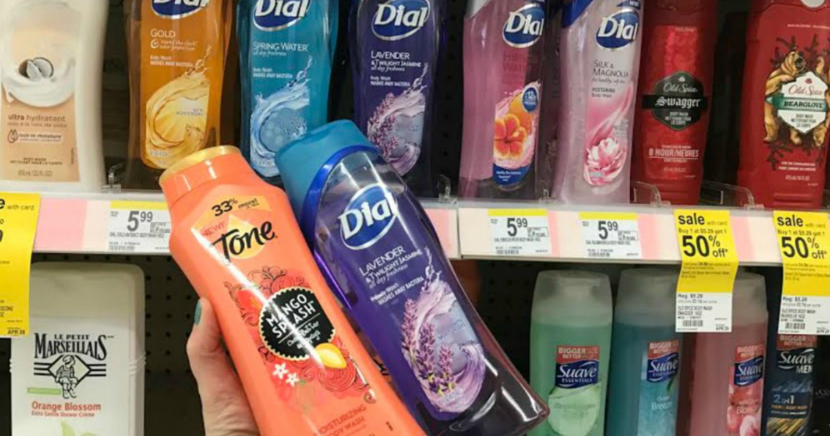 New Dial and Tone Coupons = Body Wash Only $2.50 at Walgreens • Hip2Save