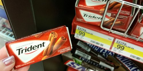 Target: Trident Gum Single Packs Just 26¢ Each