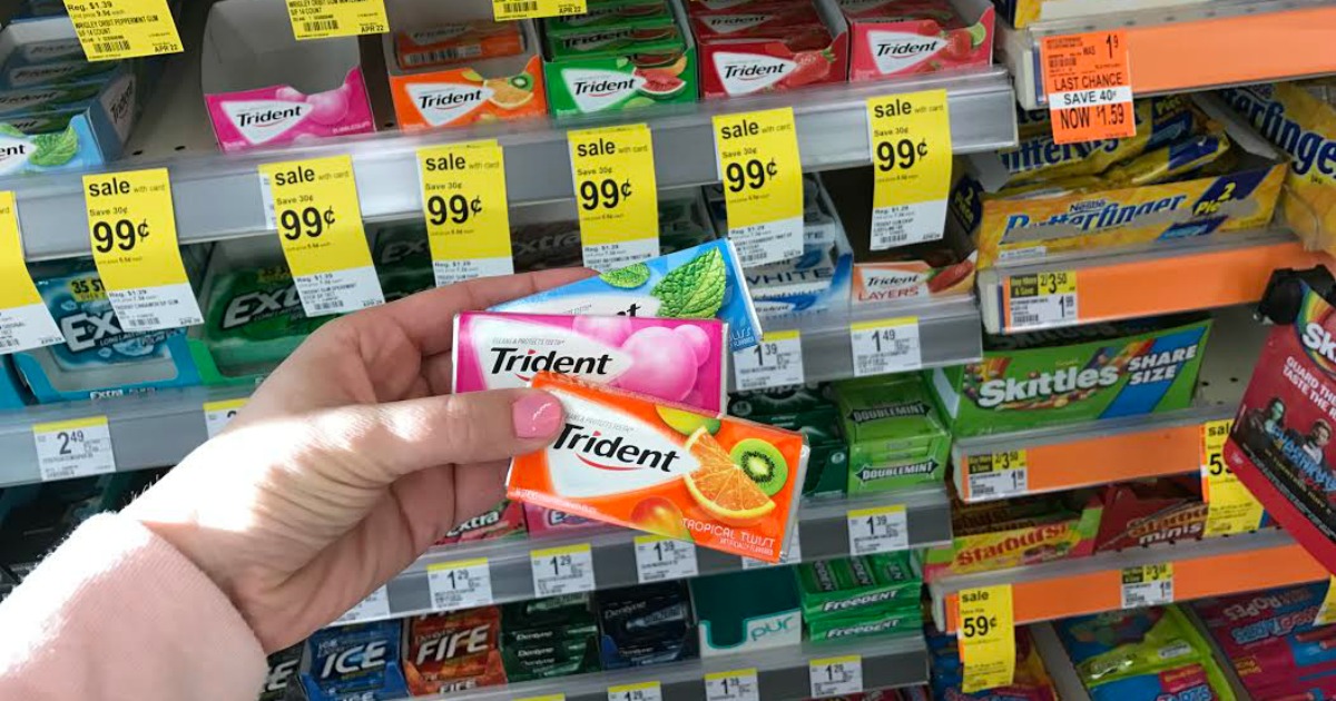 Walgreens Trident Gum Only 26¢ Per Pack (Starting 4/23)