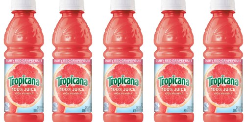 Amazon: Tropicana Ruby Red Grapefruit Juice 24-Pack Just $10.63 Shipped (Only 44¢ Each)