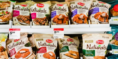 New $2/1 Tyson Naturals Chicken Coupon = Just $2.49 Per Bag at Target (After Gift Card)