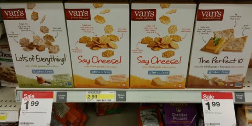 Target: Free Van’s Gluten-Free Crackers (Regularly $2.99)
