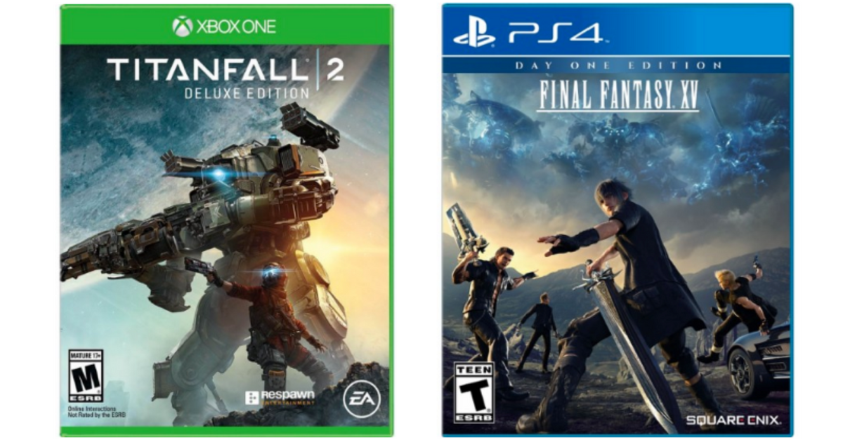 HUGE Savings On Video Games At Best Buy & More (Titanfall 2, Final Fantasy & More)