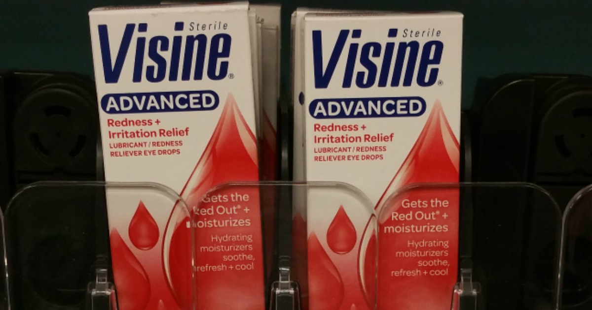 New 1.50/1 Visine Coupon = FREE Visine Advanced Eye Drops At Target & More