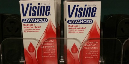 New $1.50/1 Visine Coupon = FREE Visine Advanced Eye Drops At Target & More