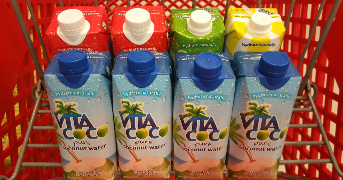 Target Vita Coco Pure Coconut Water Just 59¢ & More • Hip2Save