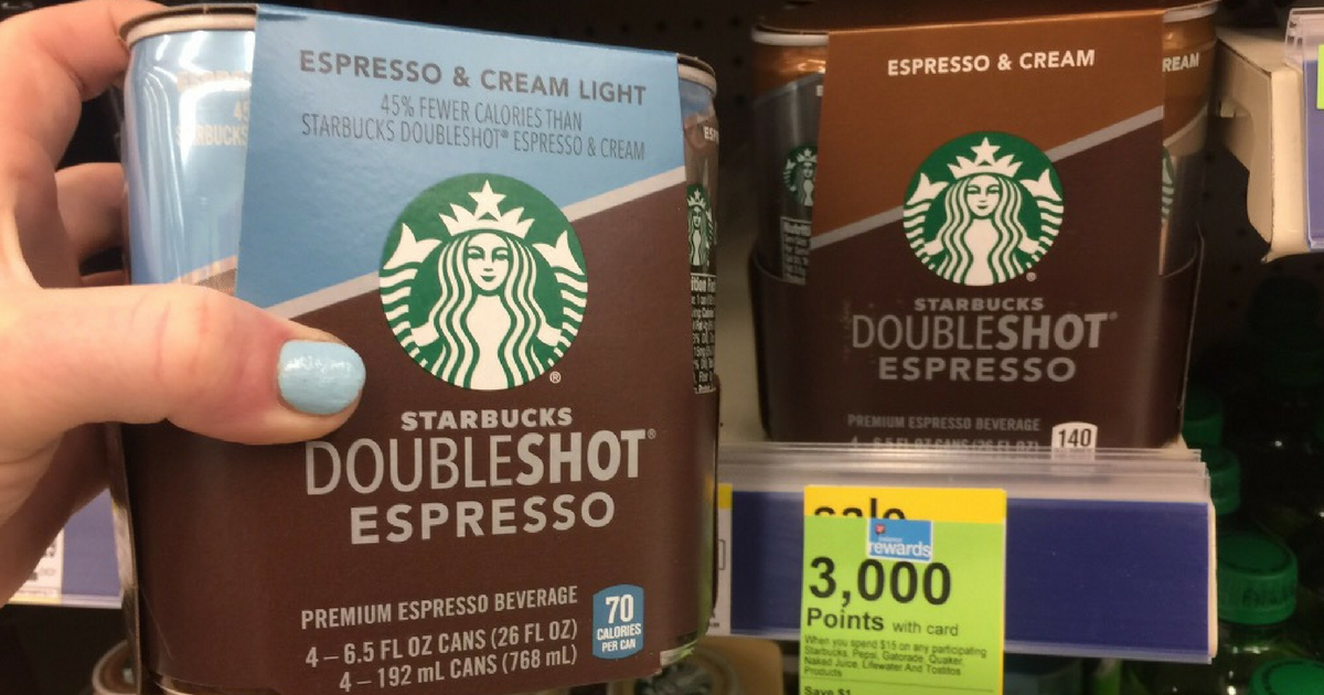 Walgreens Starbucks 4Pack Coffee Drinks ONLY 2.99 Each (After eGift Card)