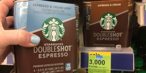 Walgreens: Starbucks 4-Pack Coffee Drinks ONLY $2.99 Each (After eGift Card)