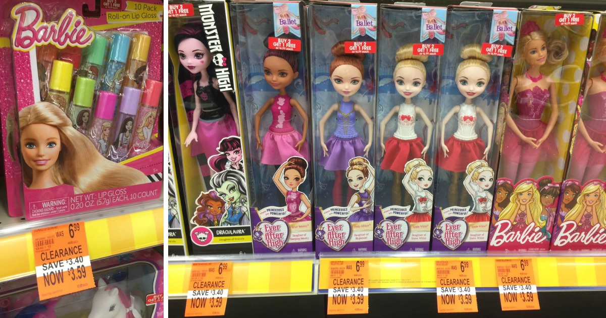 Walgreens barbie hot sale