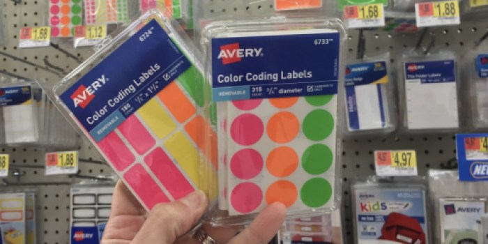 Walmart.com: Avery Assorted Color-Coding Labels 315-Pack Only $1.73 (Regularly $5) & More