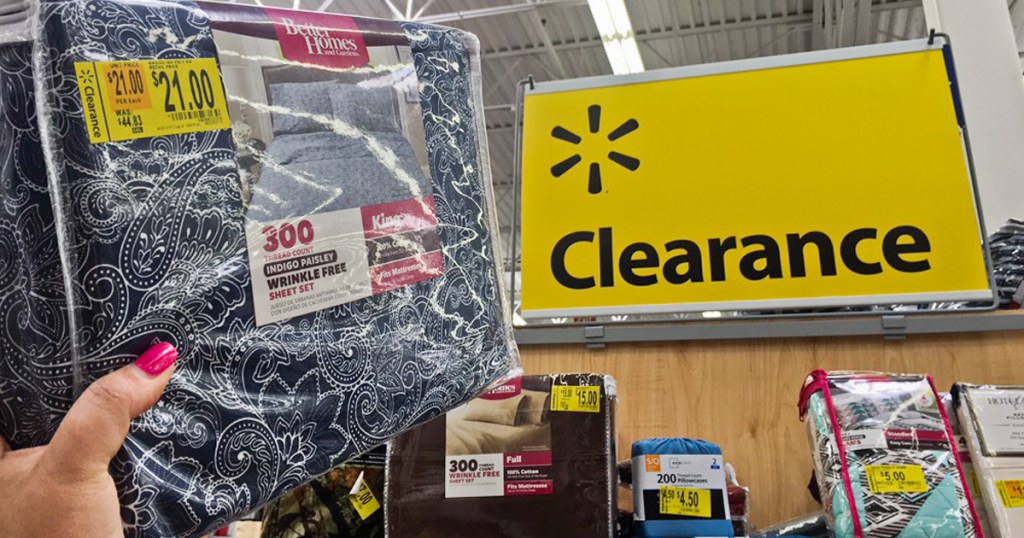 Walmart Clearance Better Homes Sheets