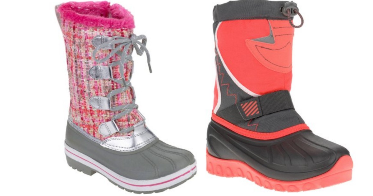 Details about   Ozark Trail Girl's Houndstooth Winter Boots