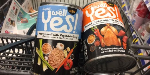 Four New Campbell’s Coupon = Well Yes! Soup Only 75¢ Each at Rite Aid (After Rewards)