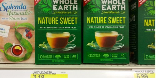 Target: Better Than FREE Whole Earth Sweetener 40-Count + More