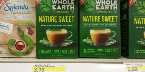 Target: Whole Earth Sweetener Products as low as FREE