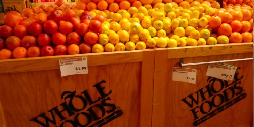 Whole Foods: RARE $5 Off $25 Organic Fruits & Veggies Purchase – TODAY ONLY